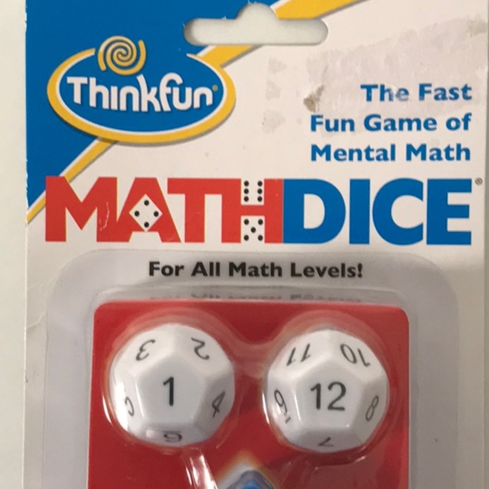 NEW Thinkfun Math dice brain game. - Picture 2 of 6